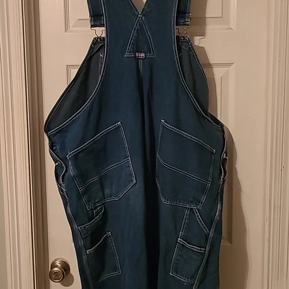 Big Smith Blue Denim Overalls - Picture 9 of 12